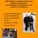Affiche Lentefeest KBO Huissen 2018